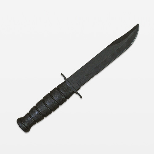안전한 연습용 고무칼 플라스틱칼 무술 훈련용 호신술 소품 소도구