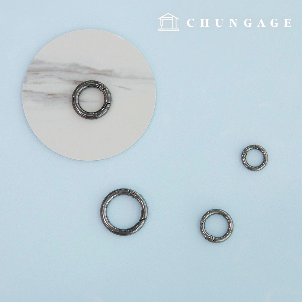 오링 오픈형 O링 가방부자재 키링 열쇠고리 20mm