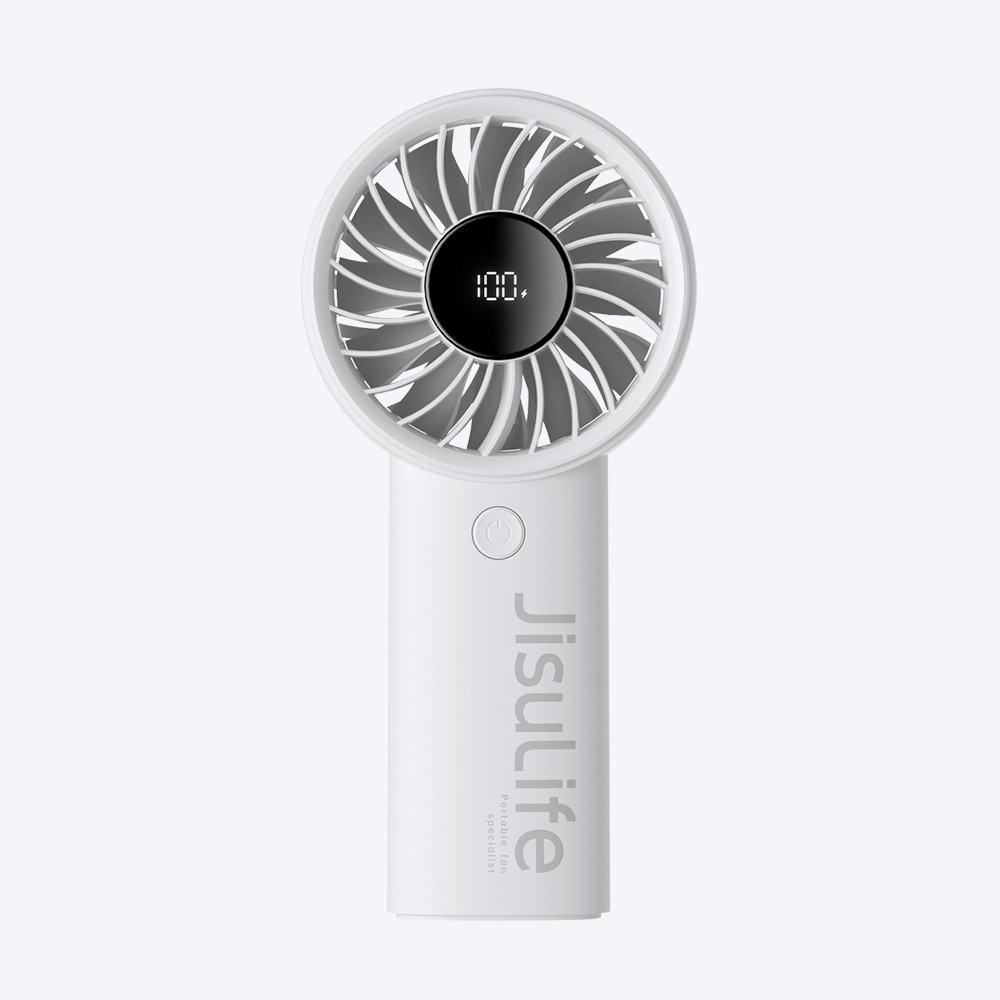지수라이프 BLDC 휴대용 선풍기 무선 손풍기 Life4 라이트 그레이 (5000mAh) - 상세 이미지 2
