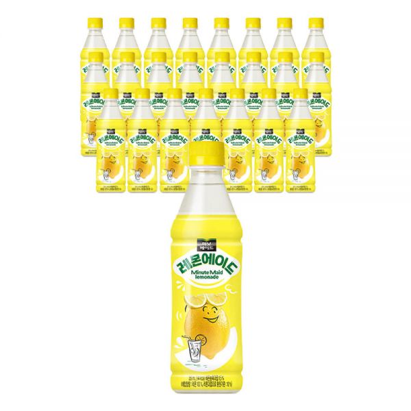미닛메이드 레몬에이드 350ml, 24개 : 마르셀 종합 스토어