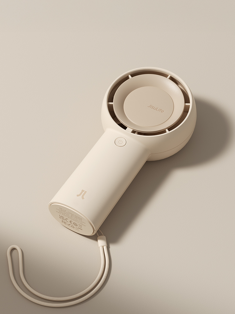 4000mAh 휴대용 무선 선풍기 미니 선풍기 손풍기 LIFE5 plus 어스 브라운 - 상세 이미지 2