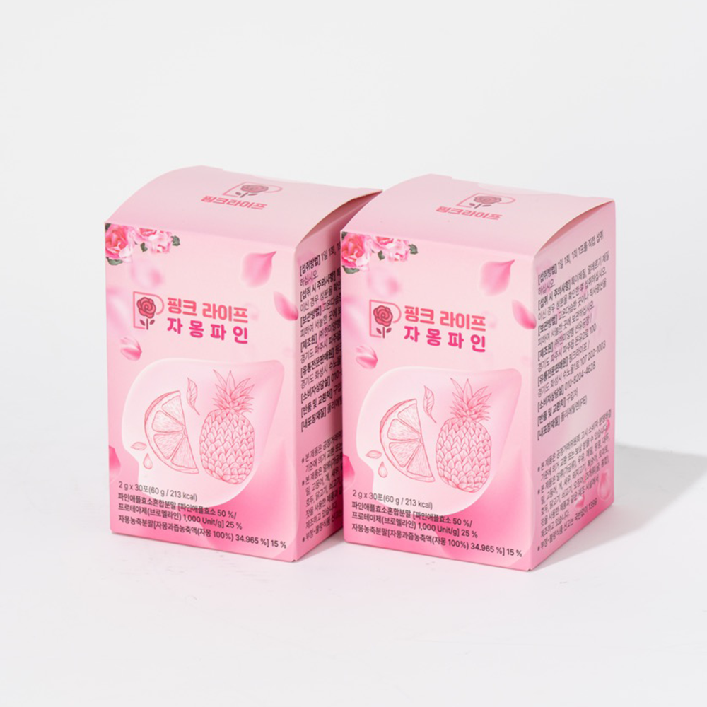 브로멜라인 효소 자몽 파인애플 소화효소 다이어트 보조제 체지방 붓기 180g, 90개 이미지 7