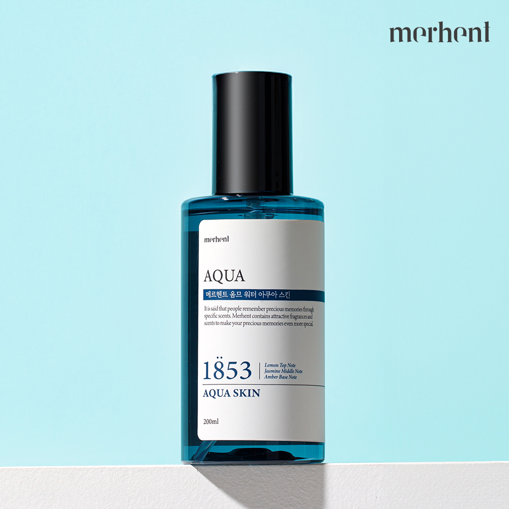 1+1 메르헨트 아쿠아 대용량 스킨 토너 200ml 수분 진정 보습 남자 남성 - 상세 이미지 3