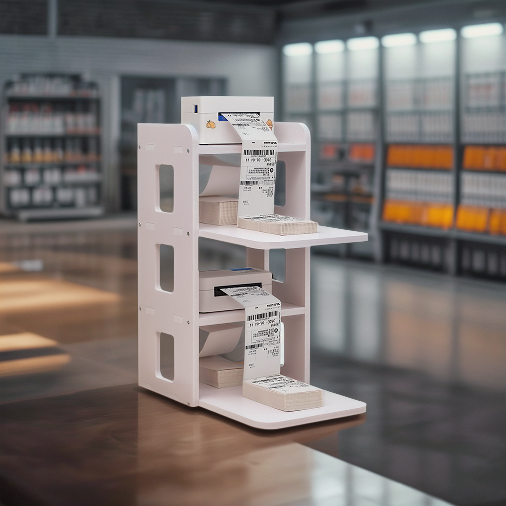 택배 송장 거치대 수납 다이 xprinter 감열지 라벨 프린터 선반 받침대