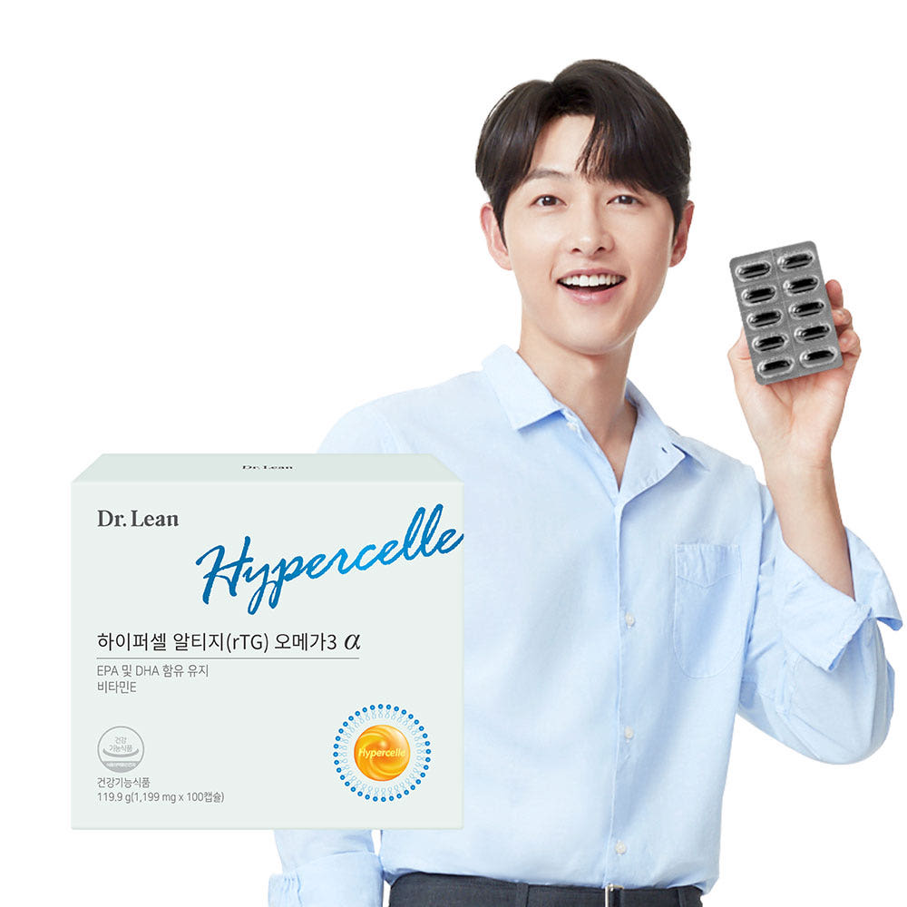 닥터린 송중기 하이퍼셀 알티지(rTG) 오메가3 알파 100캡슐
