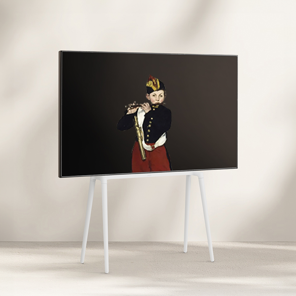 TV스탠드 이젤형 티비거치대 EdgeM Arte 삼성 lg 호환 대형 다리 받침대 이동식