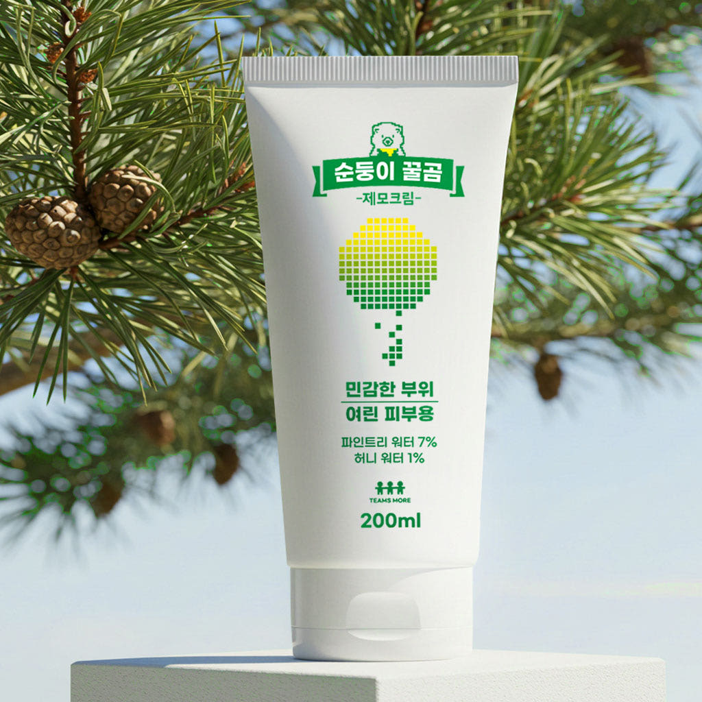 팀스모어 올리브영 팀스모어 순둥이 꿀곰 제모크림 200ml - 최저가 11,900원