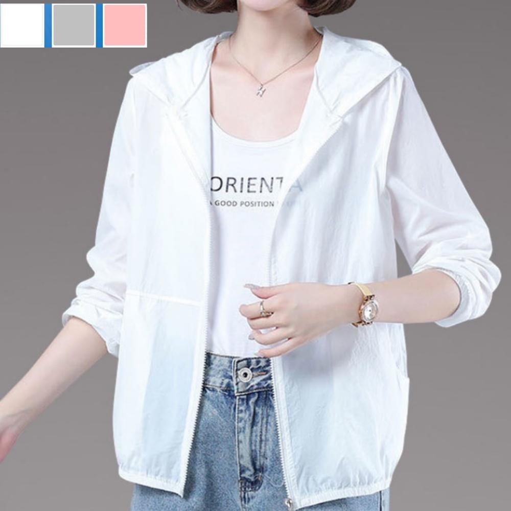 봄 여름 여자바람막이자켓 간절기 얇은 여성경량바람막이