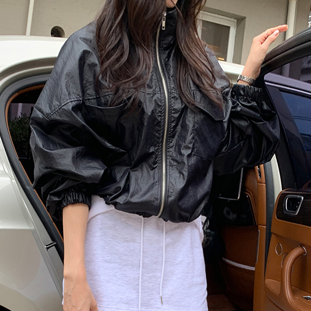 폴라디 루즈핏 포켓 블루종 점퍼 - 상세 이미지 5