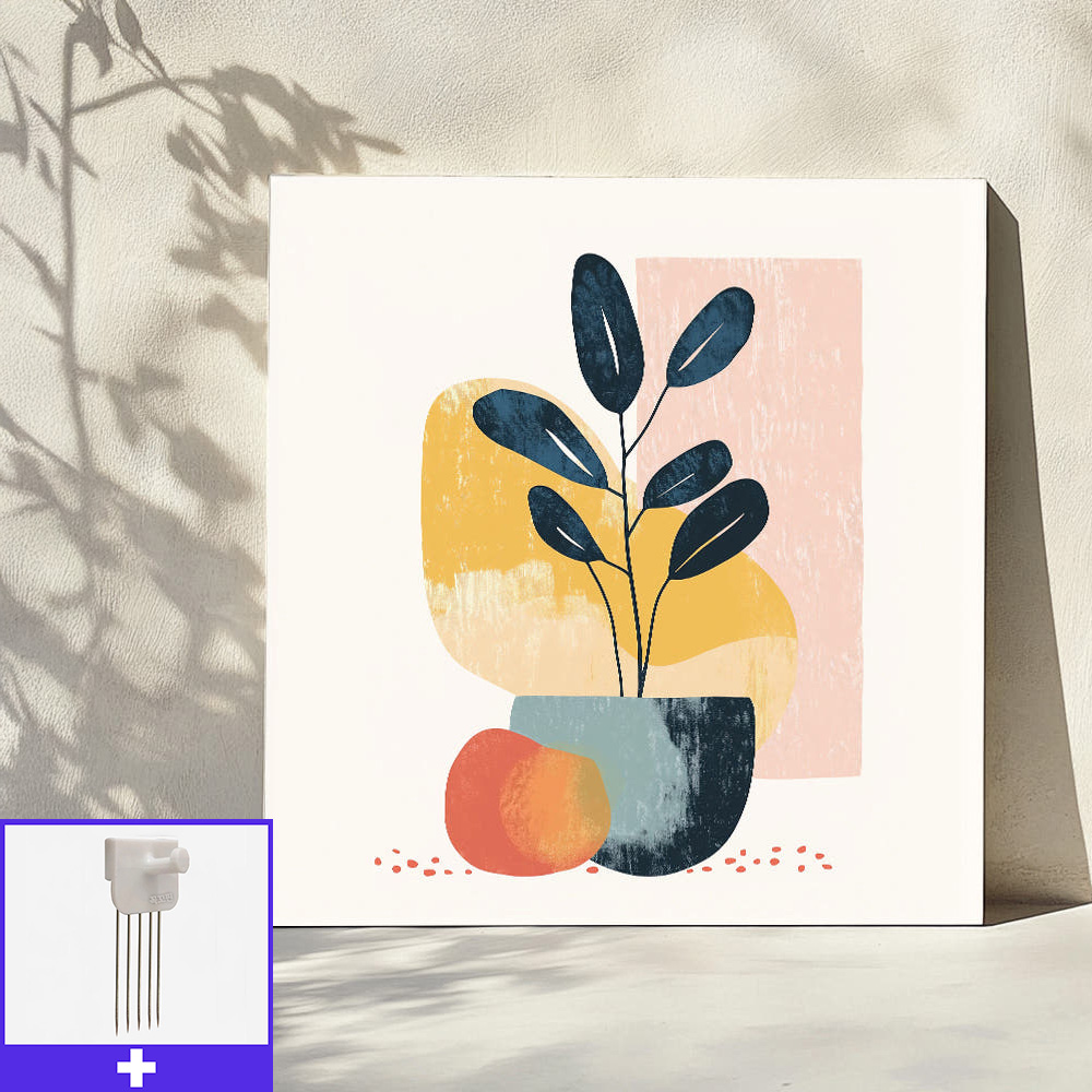 조화의미 45cm x 45cm 캔버스액자 추상화 - 메인 이미지