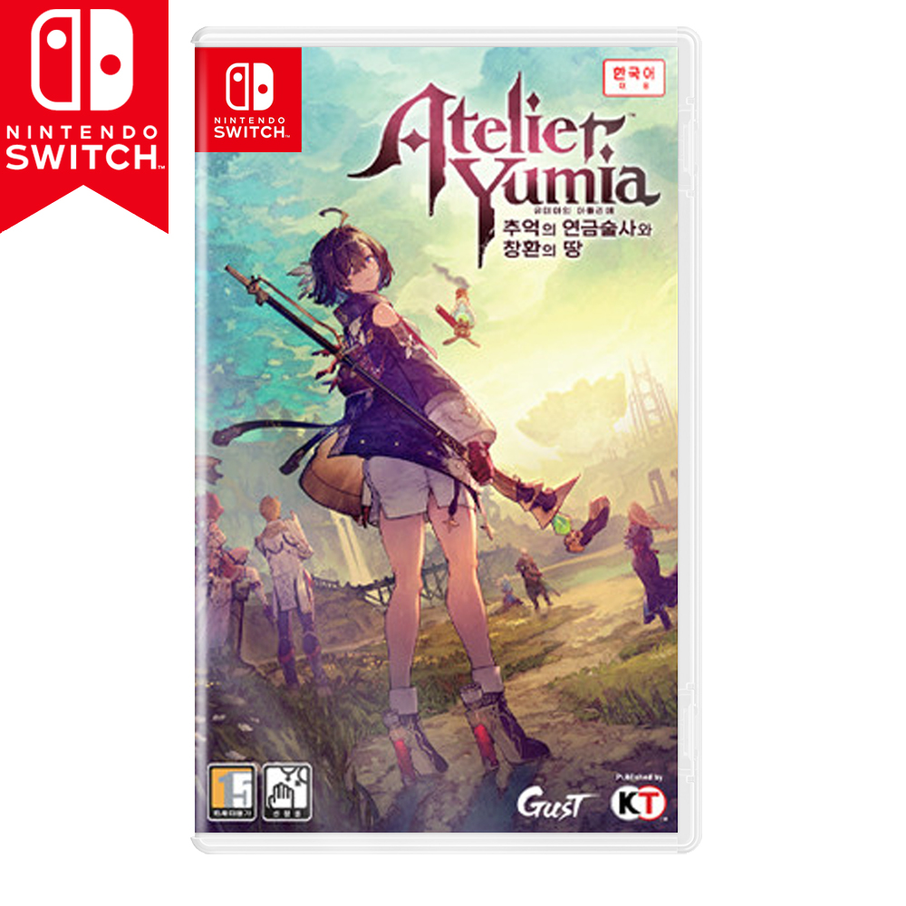 닌텐도 스위치 유미아의 아틀리에 추억의 연금술사와 창환의 땅 한글