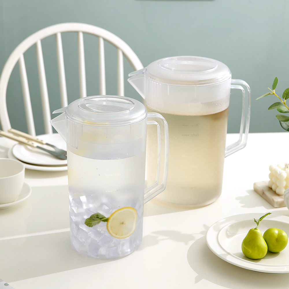 플라라 카페 업소용 물병 대용량 PC 물통 빅 워터포트 3500ml - 상세 이미지 2