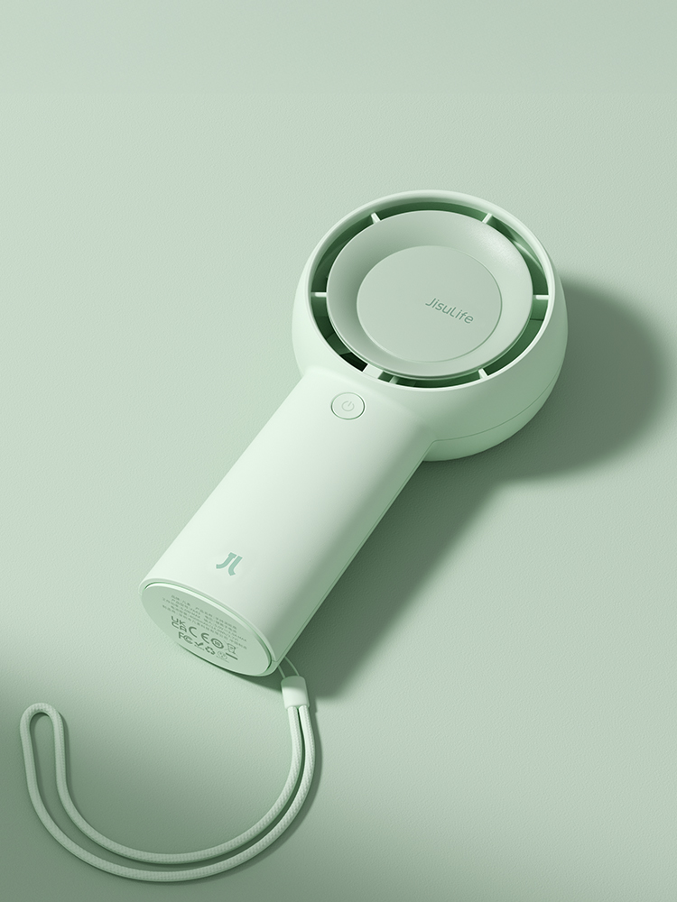 4000mAh 휴대용 무선 선풍기 미니 선풍기 손풍기 LIFE5 plus 민트 그린 - 상세 이미지 2