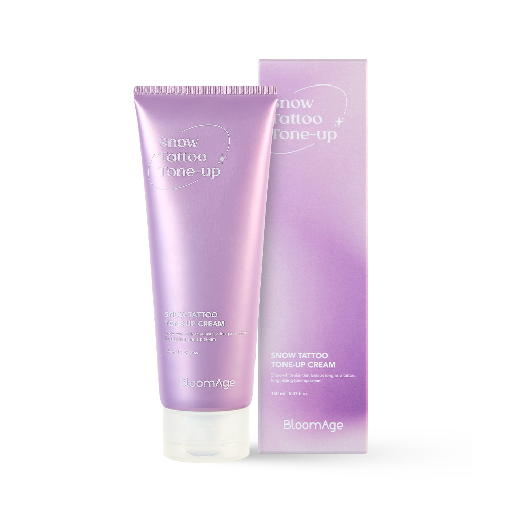 블룸에이지 스노우 타투 톤업크림 150ml - 상세 이미지 2