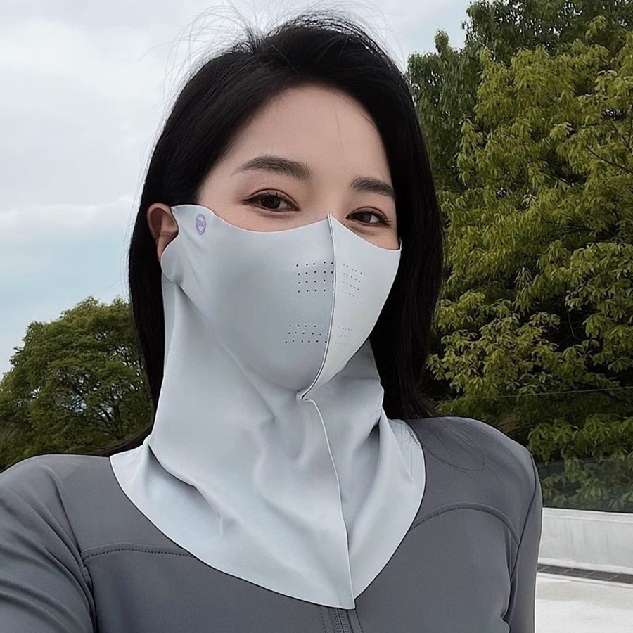 자외선차단 롱넥 마스크 1+1 프리미엄 골프 남성 여성 기미 필드 - 상품 이미지