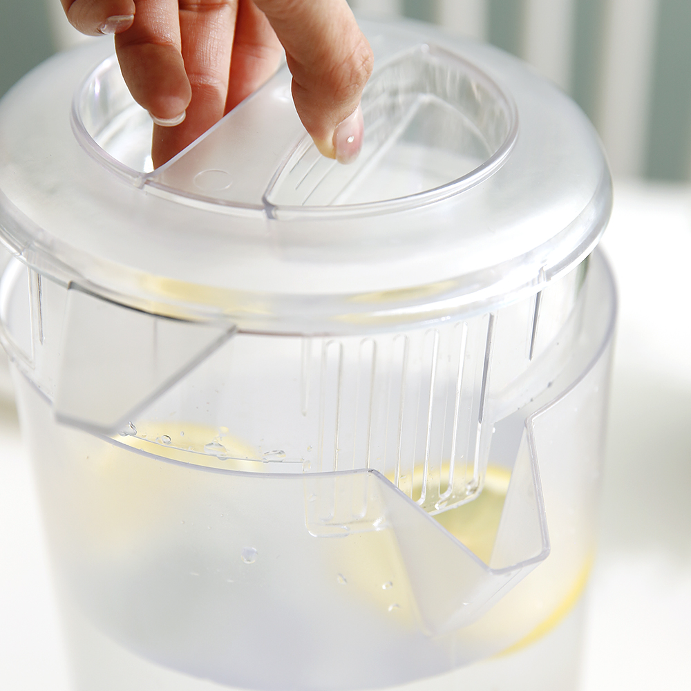 대용량 워터포트 카페 물병 투명 워터 저그 아이스 음료 물피쳐 3500ml - 상세 이미지 4