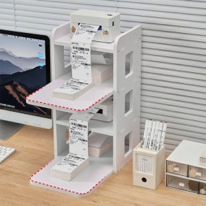 택배 송장 거치대 수납 다이 xprinter 감열지 라벨 프린터 선반 받... 솔직 후기 | 실제 배치 사진 포함 - 상품 이미지 4