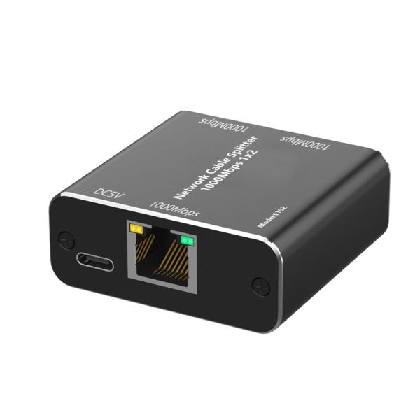 네트워크스위치 데이터전송허브 랜허브 기가비트 네트워크 케이블 분배기 RJ45 게임 스위치 플러그 앤 플레이 이더넷 어댑터 1000Mbps : 백억... 
