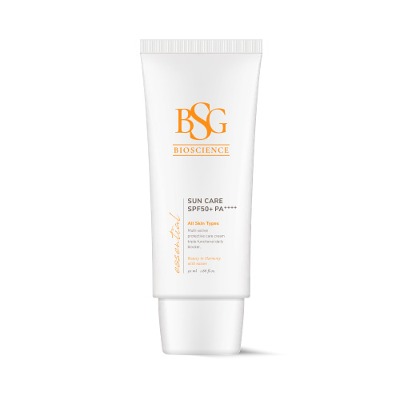 BSG 선 케어 SPF50+ 50ml+샘플 자외선차단, 미백, 주름개선 3중 기능성 - 상품 이미지