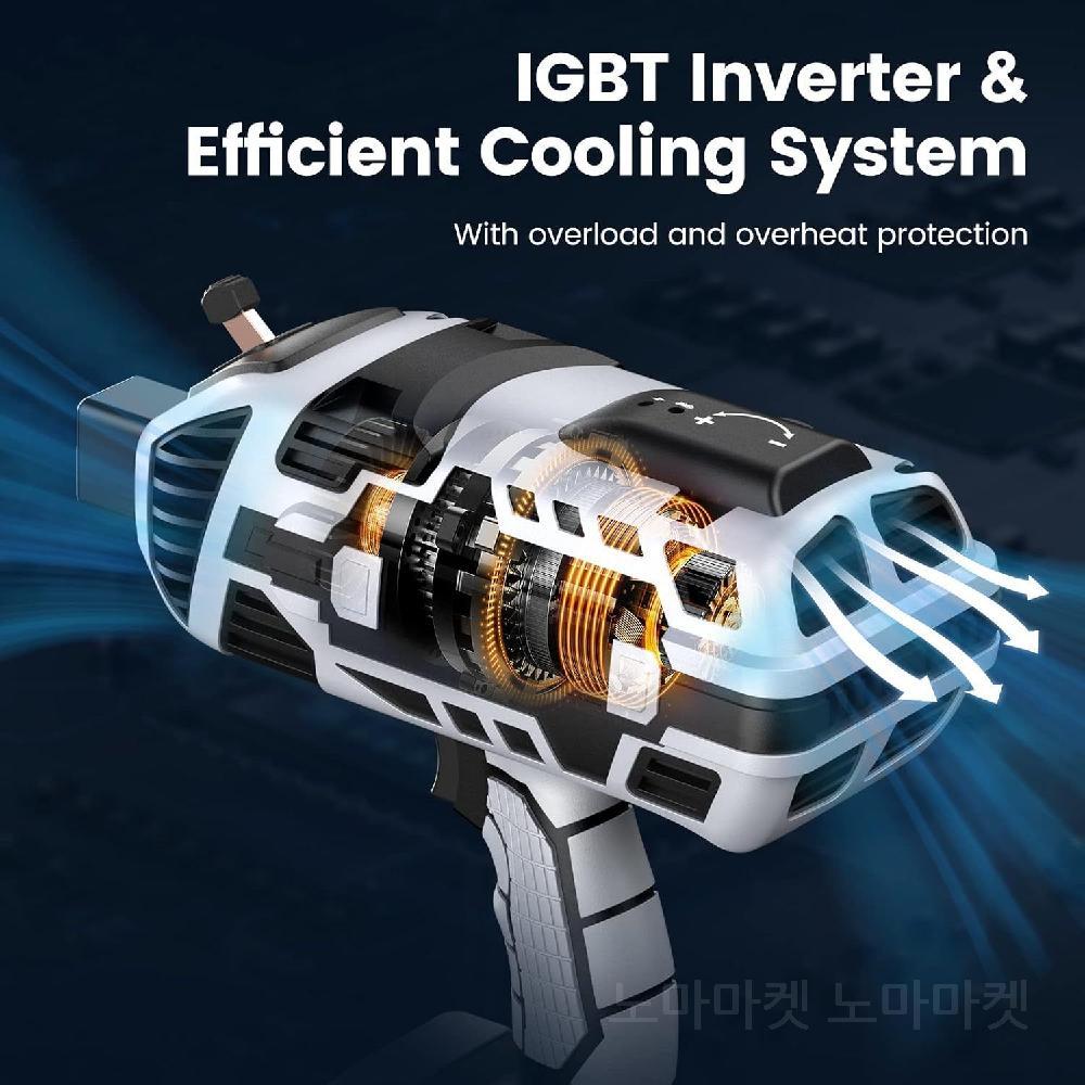 휴대용 레이저 용접기 가정용 스폿 용접 납땜 기계 핸디형  220V / 20~120A - 상세 이미지 3