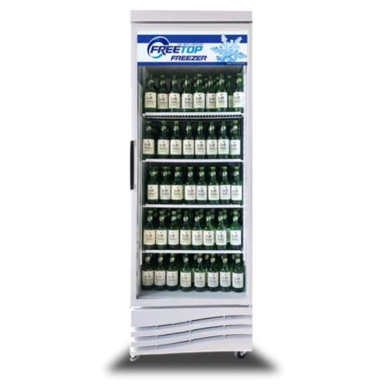 직냉 쇼케이스냉동고 430L 영업용 소주냉동고 주류 냉동쇼케이스