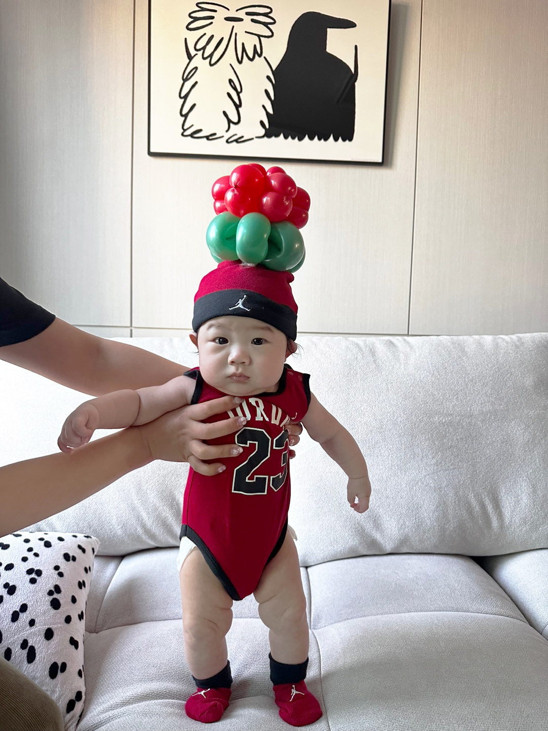 어버이날 스승의날 아기 카네이션 머리띠 인간화환 - 상세 이미지 3