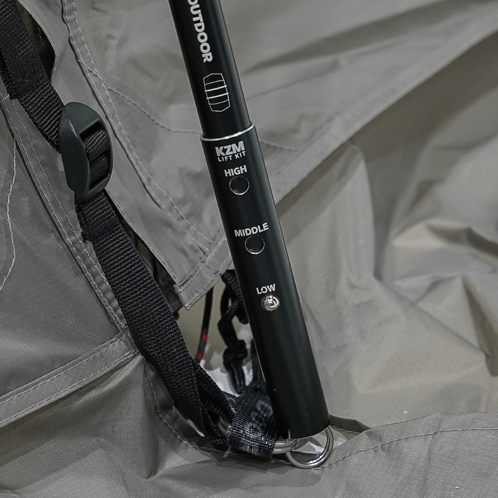 그란디오 하우스 텐트 4인용 리빙쉘 터널형 거실형 캠핑텐트 나일론 7.2M