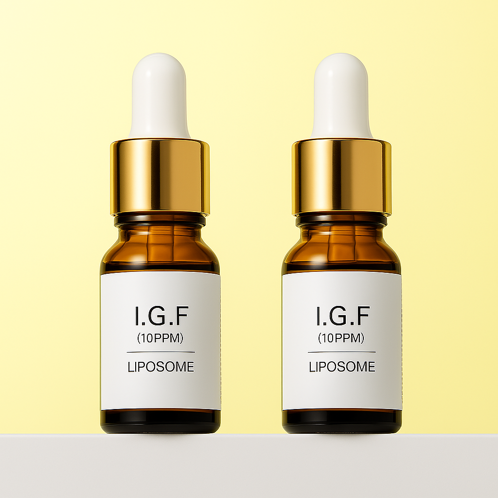 랑팡 IGF 리포좀 10ppm 앰플 원액 10ml 1+1 미백 탄력 영양 보습 수분 세럼