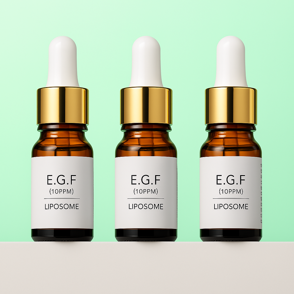 랑팡 EGF 리포좀 10ppm 앰플 원액 10ml 3개 미백 탄력 영양 보습 수분 세럼