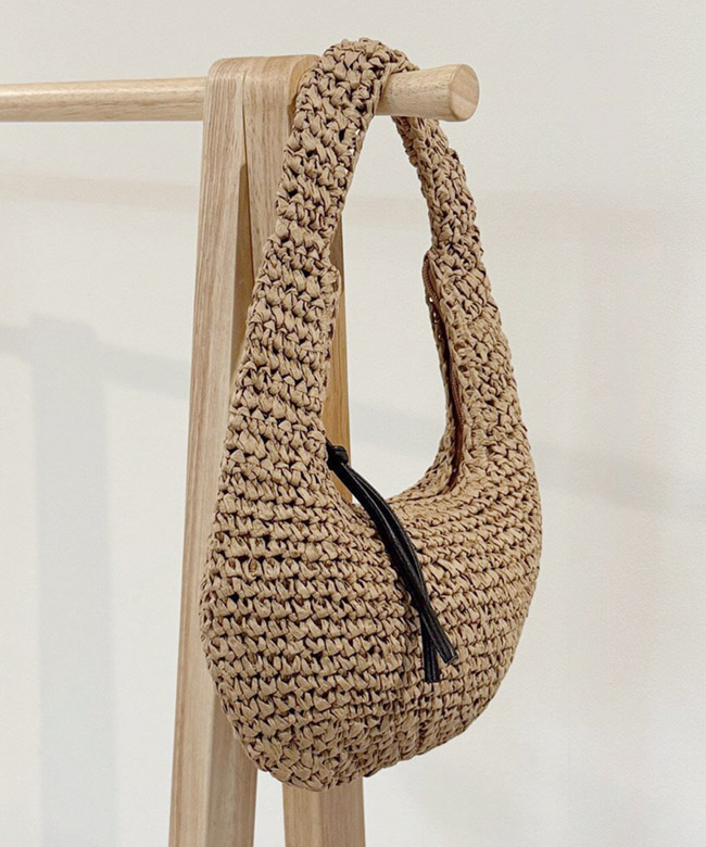 후즈백 라탄 미니 라운드백 [3COLOR]