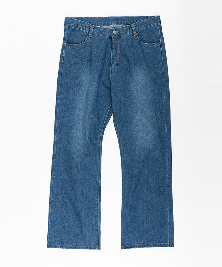 스트라이크 Medium Wash Boots Cut Jeans - 상세 이미지 3