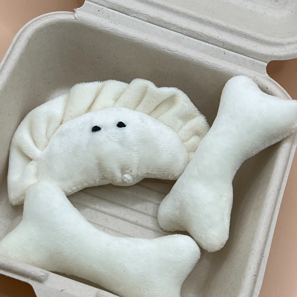 뚜담펫 아기 강아지 봉제인형 이갈이 장난감 삑삑이 아기 고양이 만득이 - 상세 이미지 5