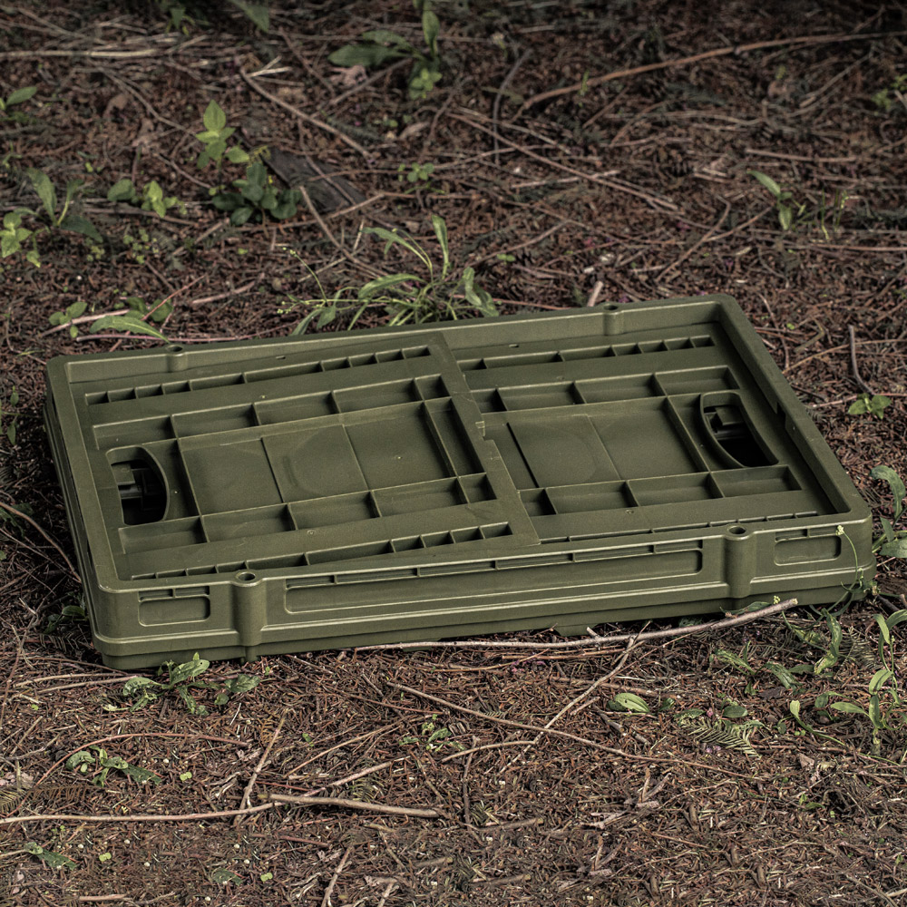 로티캠프 캠핑 박스 접이식 트렁크 카고 폴딩 수납 정리함 ECB 탄