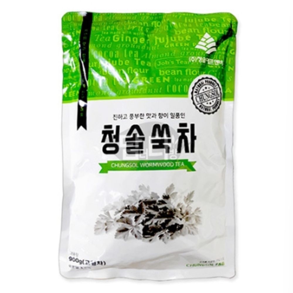 청솔 자판기용 쑥차 900g 쑥 차대 용량 자판 기용 900 g 자판기 맛 사무실 차 탕 : 머니5레드