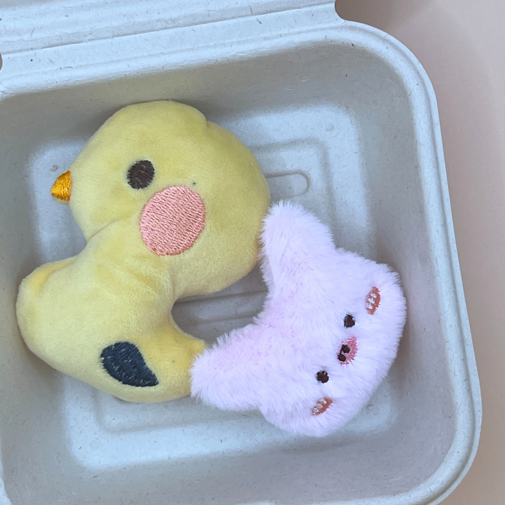 뚜담펫 새끼 강아지 이갈이 장난감 삑삑이 아기 고양이 만득이 봉제인형 - 상세 이미지 5