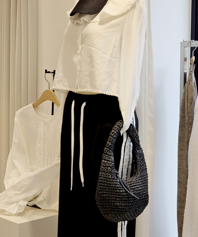 후즈백 라탄 미니 라운드백 [3COLOR]