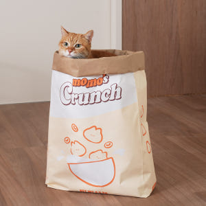 정글몬스터 모모의 크런치백 고양이 바스락 숨숨집 솔직 후기 | 실제 사용자 리뷰 총정리 - 상품 이미지 1