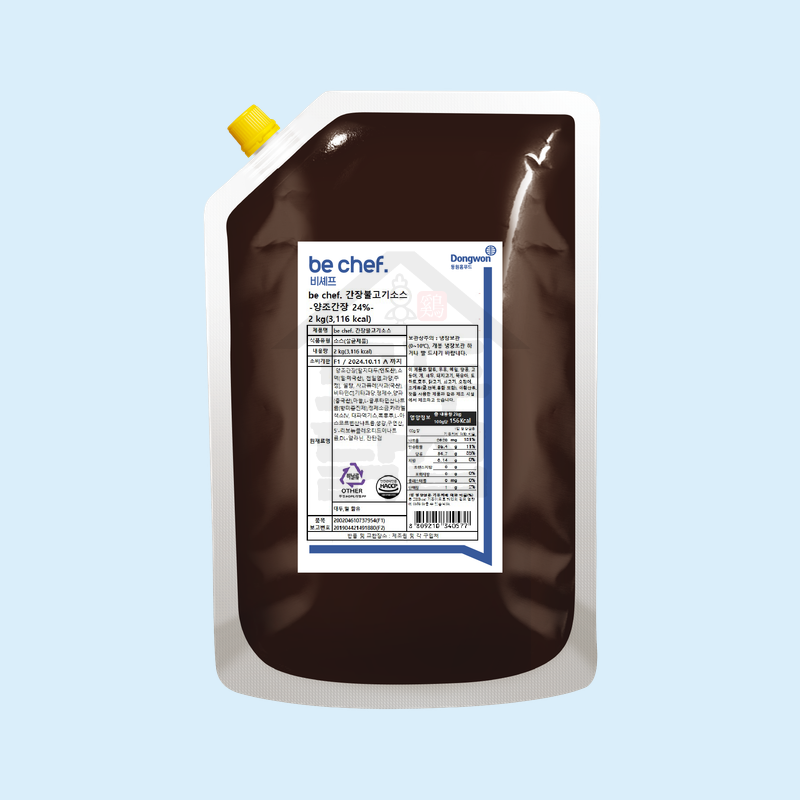 동원 홈푸드 비셰프 간장불고기소스 2kgx5봉지 BOX - 상세 이미지 3