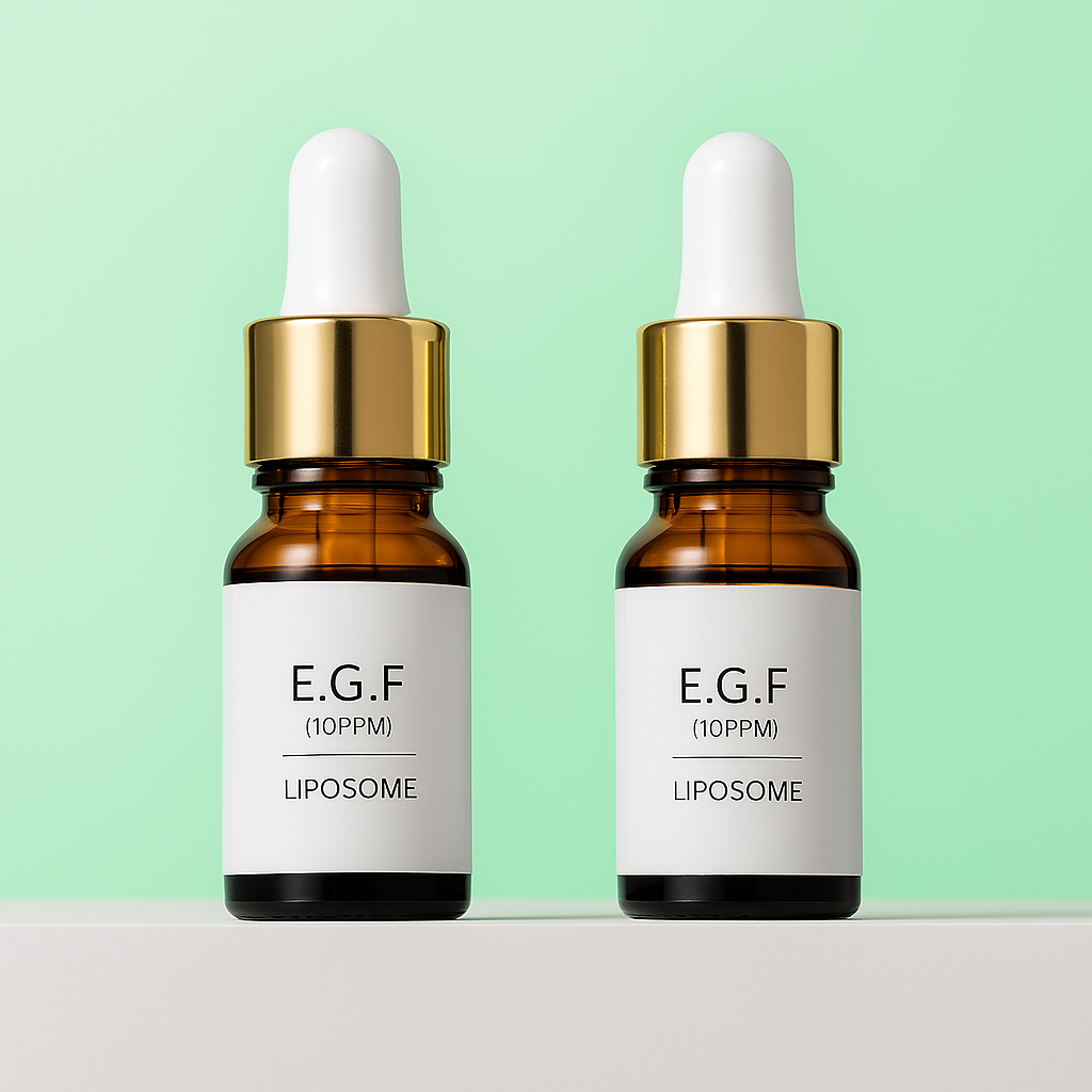 랑팡 EGF 리포좀 10ppm 앰플 원액 10ml 2개 미백 탄력 영양 보습 수분 세럼