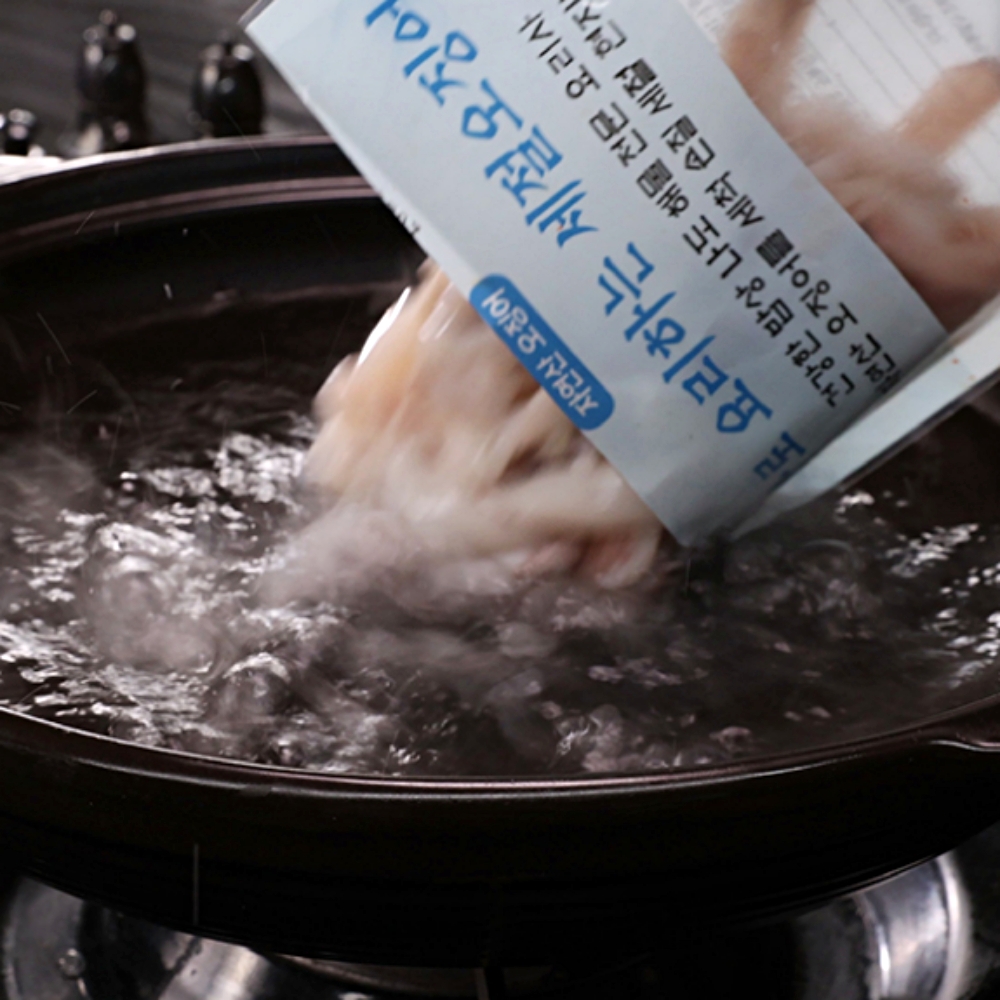 동해 오대감 세절 오징어 100g 8팩 자연산 동해오대감 손질 생물 냉동 숙회 금징어 - 상세 이미지 3