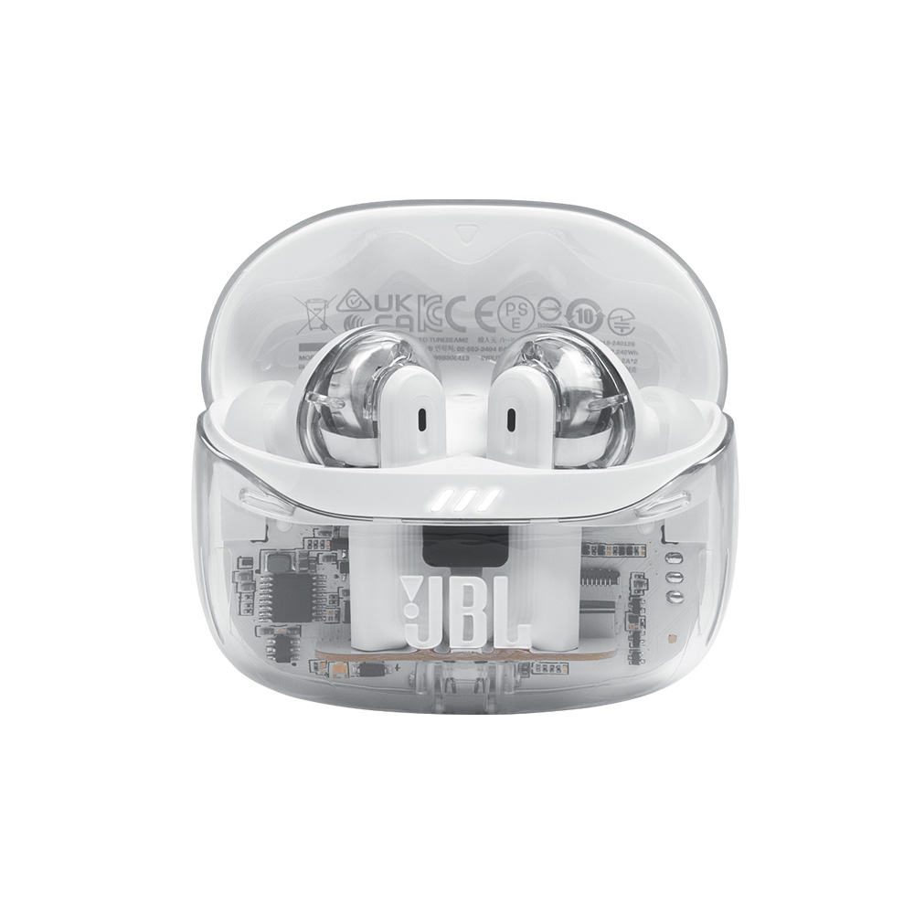 삼성전자 JBL TUNE BEAM2 노이즈캔슬링 무선 블루투스이어폰 고스트 화이트 - 상세 이미지 3