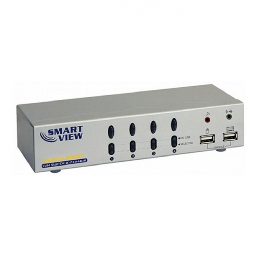 NETmate IC-714-IAUR USB 4:1 KVM 스위치 : 보성닷컴