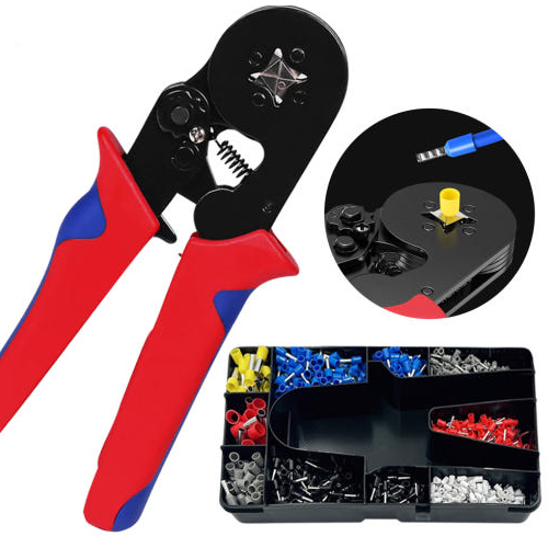 솔리드 압착기 펜홀압착기 펜홀단자 압착플라이어 세트 제품 이미지