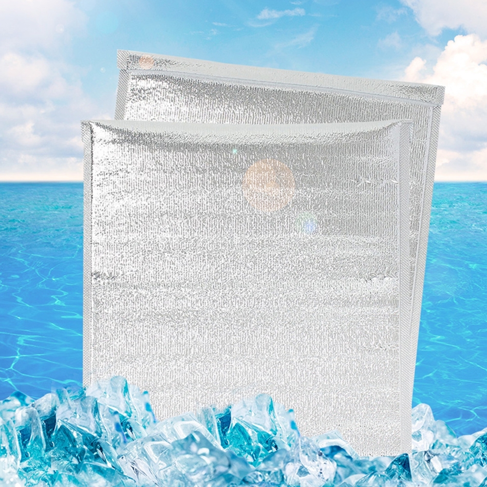 간편 접착 은박보냉팩 보냉봉투 주머니 쿨링백 파우치 50p세트