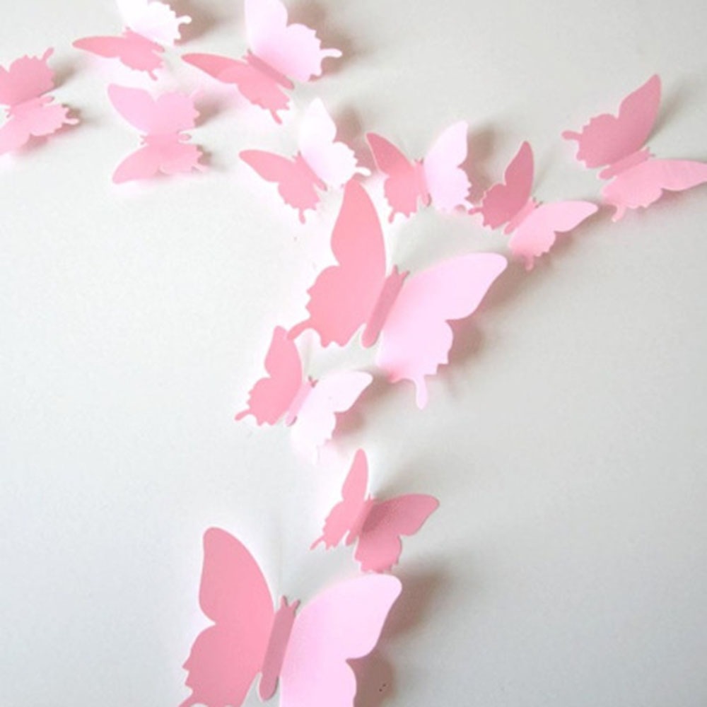 입체나비 포인트벽지 3d 인테리어 아이방 현관문 - 상세 이미지 3