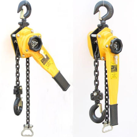 [歌尼?五金旗?店][해외]공업용 블록 체인 호이스트 대형 윈치 크레인 A.0.75톤x1.5m