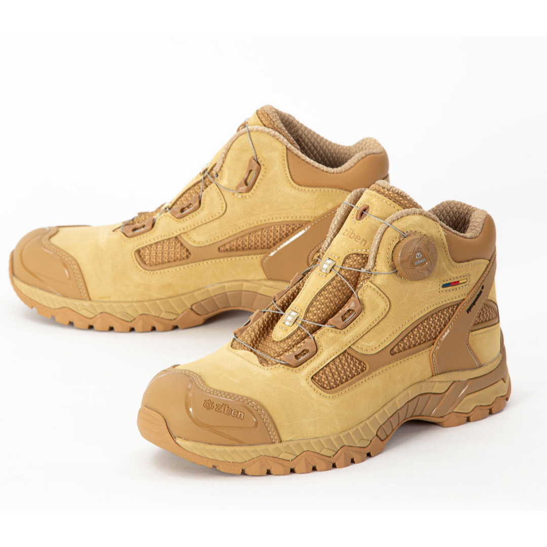 지벤 안전화 ZB-233 안전 사막화 작업신발 다이얼 조절 경량 발편한 방수화