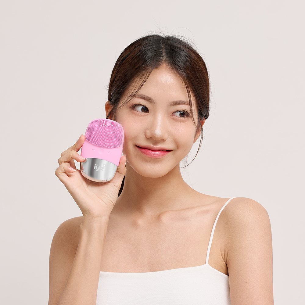 [각인/선물하기] 이야온 진동클렌저 2in1 이야 얼굴 마사지 괄사 저자극 클렌징 피지 - 상세 이미지 3