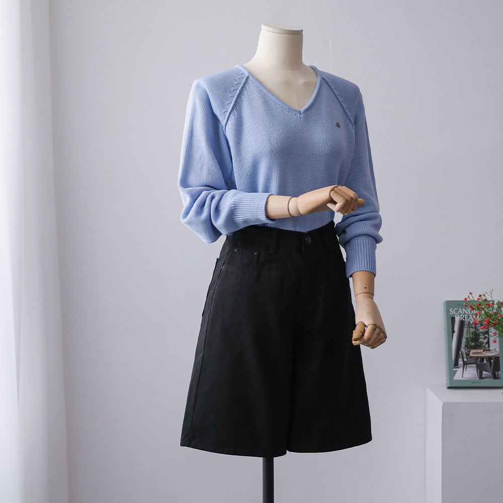 테인 베이직 데일리 14수 치노 반바지 코튼 4부 팬츠 - 상세 이미지 2