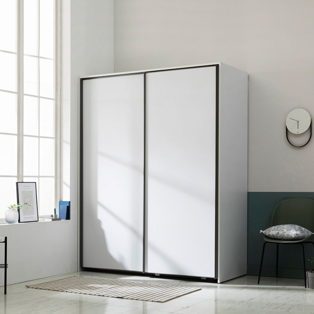 장인가구 로아그로시 2000 행거형 슬라이딩 옷장 - 상세 이미지 2